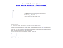 Tablet Screenshot of amt-achterwehr.regio-data.de